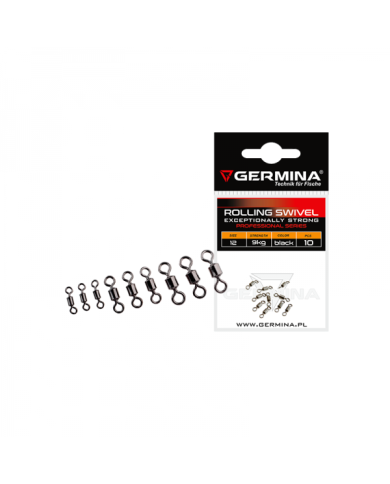Krętliki Germina Rolling Swivel roz. - 12