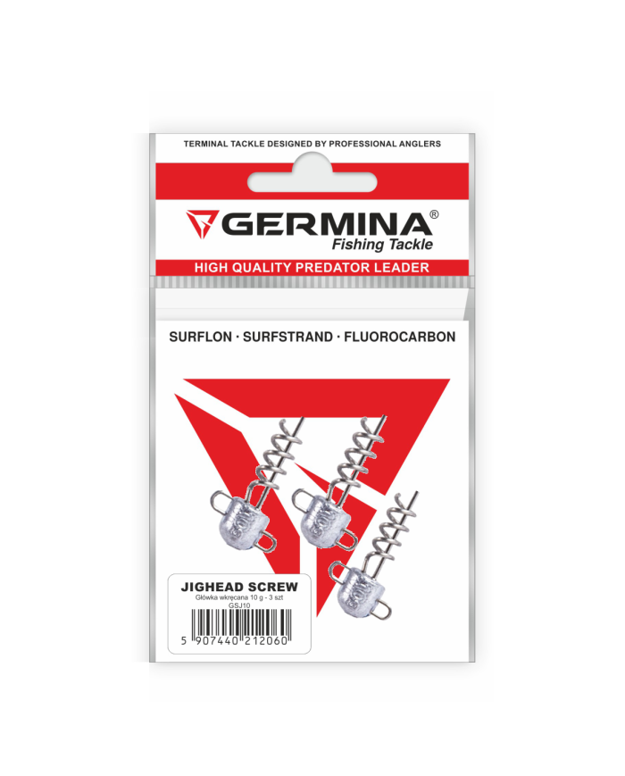Główki z Wkrętem GERMINA 10g - 3 szt.