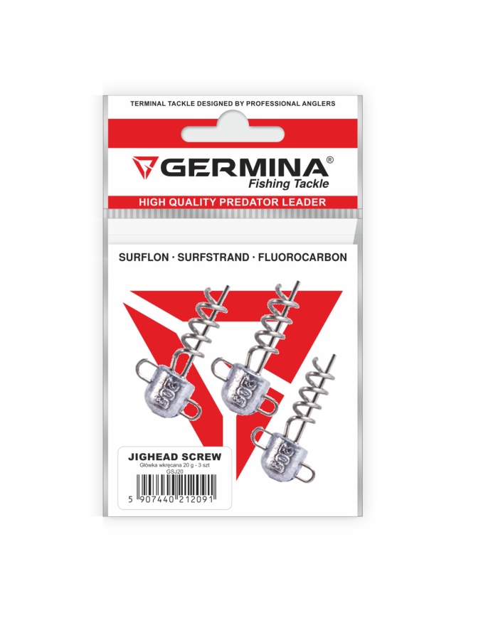 Główki z Wkrętem GERMINA 20g - 3 szt.