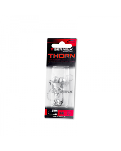 Główka Jigowa GERMINA 3/0 - 8g Thorn Round Jig Head - op. 3 szt.