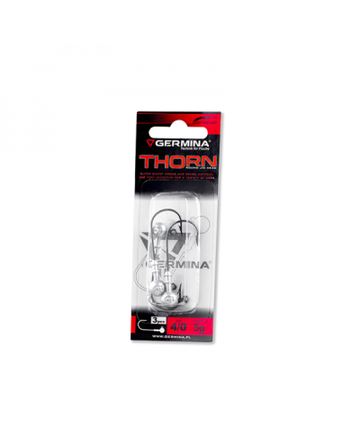 Główka Jigowa GERMINA 4/0 - 5g Thorn Round Jig Head - op. 3 szt.