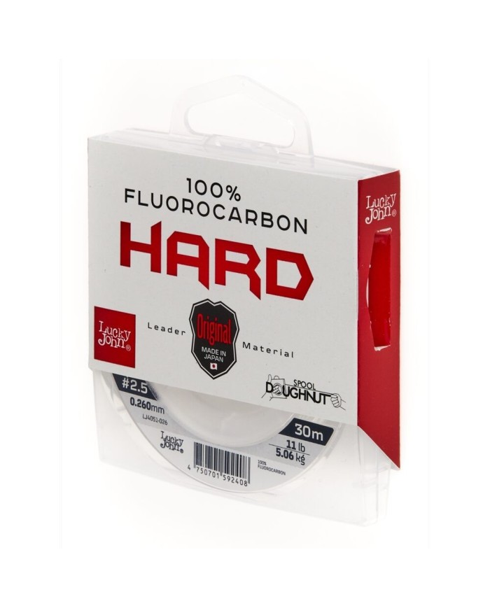 Fluorocarbon LUCKY JOHN Hard 0.26mm 5.06kg 30m