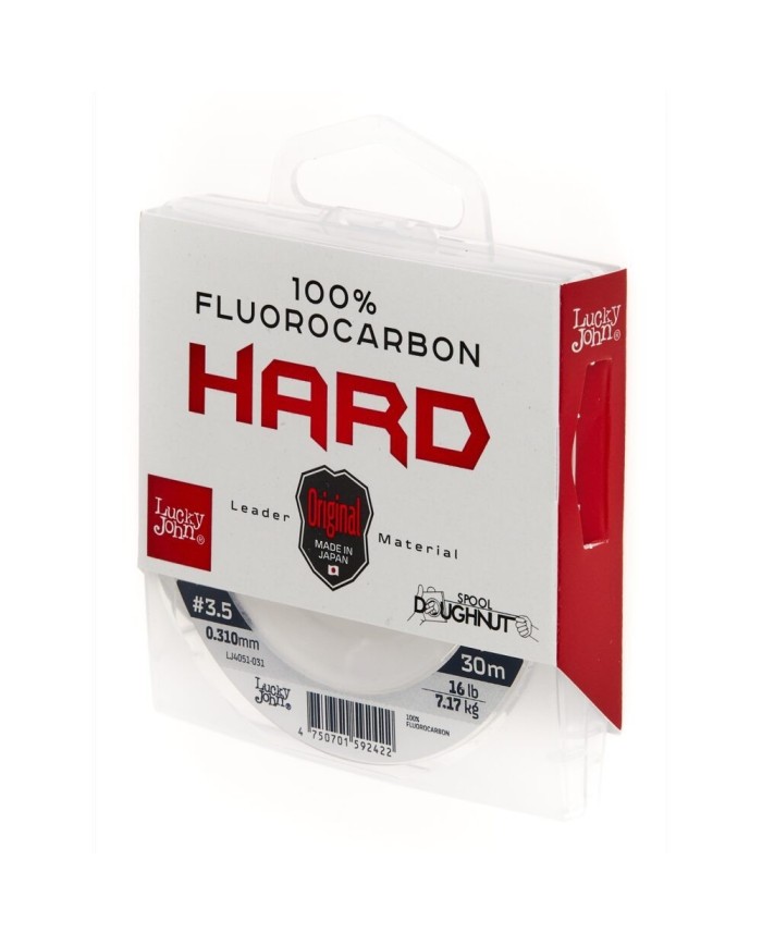 Fluorocarbon LUCKY JOHN Hard 0.31mm 7.17kg 30m