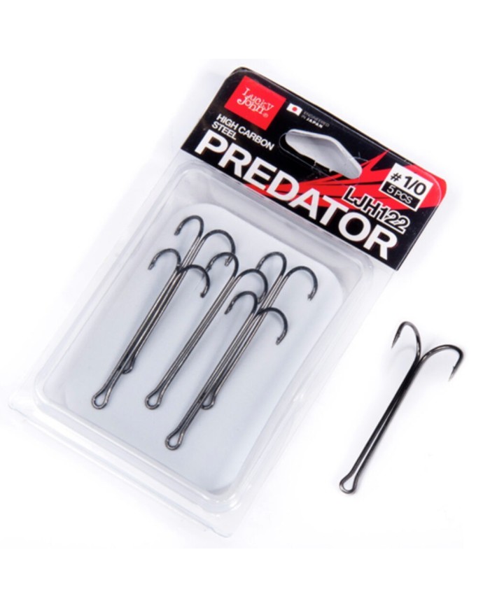 Kotwica Podwójna LUCKY JOHN LJH122 roz. 1 - op. 5 szt.