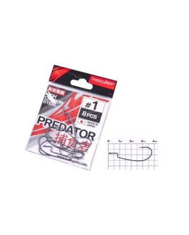Lucky John Offset hooks LJH345