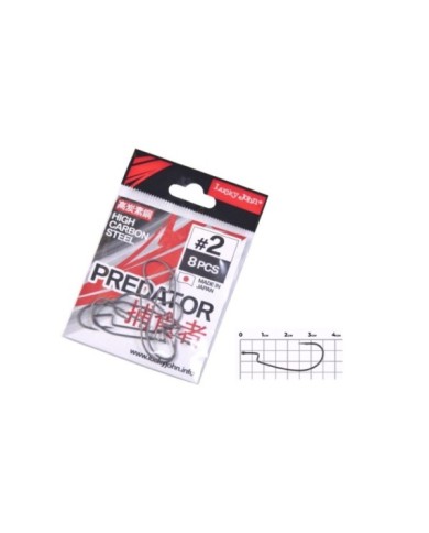 Lucky John Offset hooks LJH345