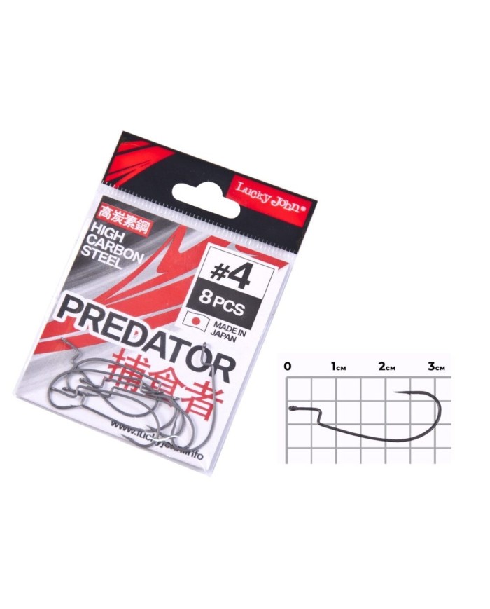 Lucky John Offset hooks LJH345