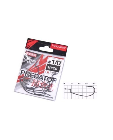 Lucky John Offset hooks LJH345