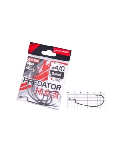 Lucky John Offset hooks LJH345