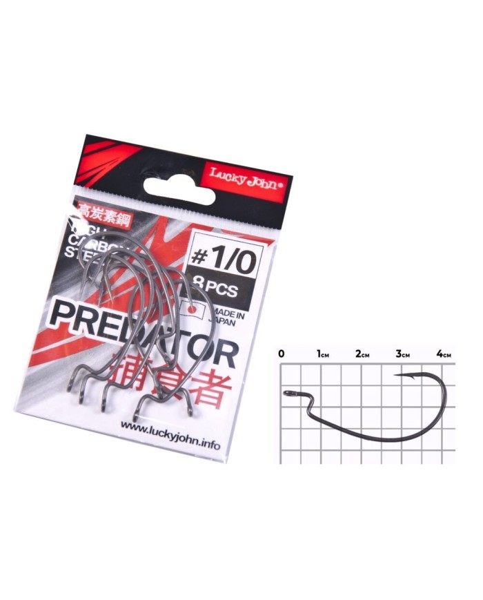 Lucky John Offset hooks LJH350