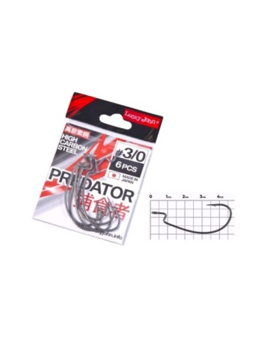 Hak Offsetowy LUCKY JOHN LJH350 roz. 3/0 - op. 6 szt.