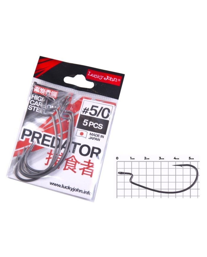 Hak Offsetowy LUCKY JOHN LJH350 roz. 5/0 - op. 5 szt.