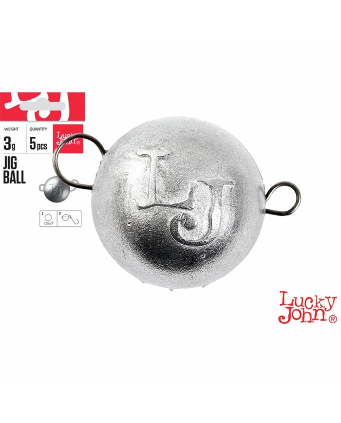 Czeburaszka LUCKY JOHN Jig Ball 22g 3 szt.