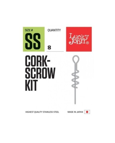 Wkrętka do Gum LUCKY JOHN roz. S - 8 szt.