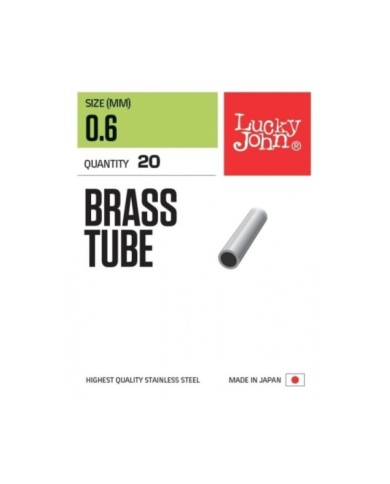 Tulejki zaciskowe 1.2mm pojedyncze LUCKY JOHN op. 20 szt.