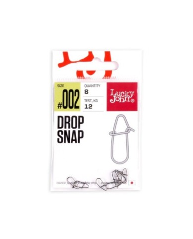 Agrafka LUCKY JOHN Round Snap roz. 002 - 12kg - op. 8 szt.