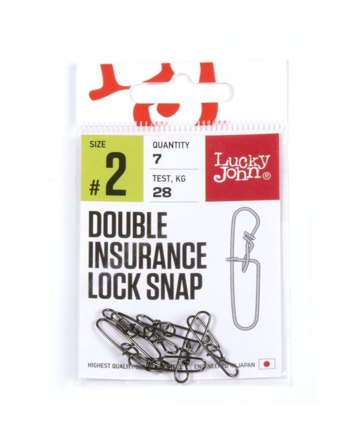 Lucky John DOUBLE INSURANCE INSIDE LOCK SNAP