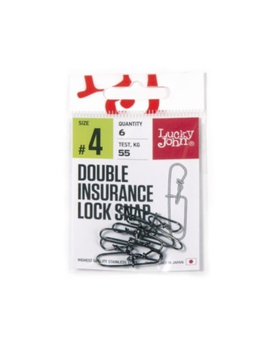 Lucky John DOUBLE INSURANCE INSIDE LOCK SNAP