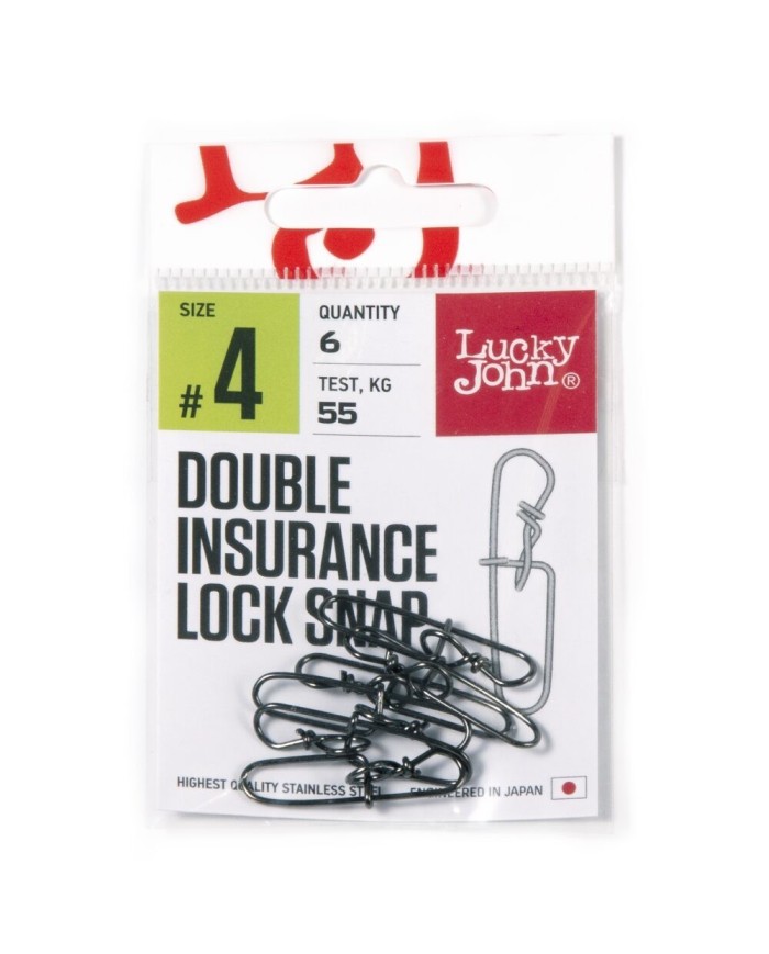 Lucky John DOUBLE INSURANCE INSIDE LOCK SNAP