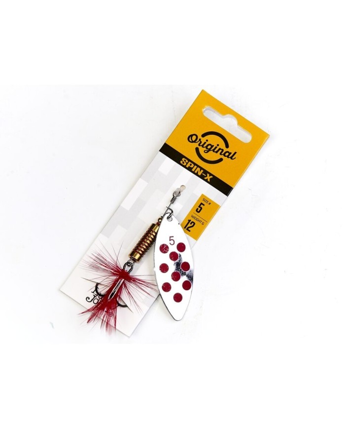 Obrotówka LUCKY JOHN Spin X Long nr 5 12g - SR