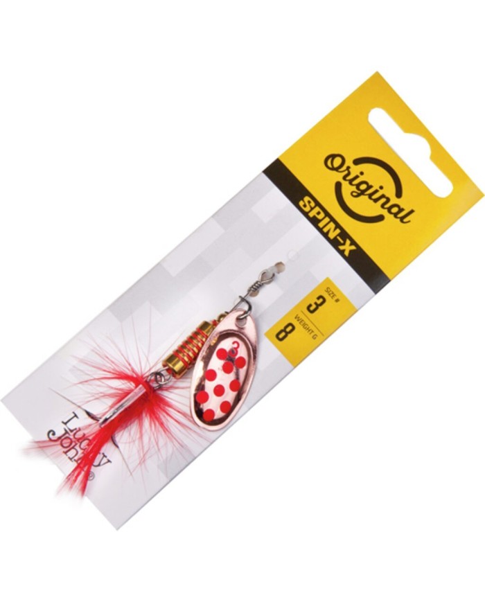 Obrotówka Lucky John Spin X Round 8g - CR