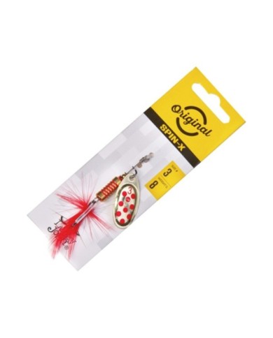 Obrotówka LUCKY JOHN Spin X Round nr 3 8g - GR