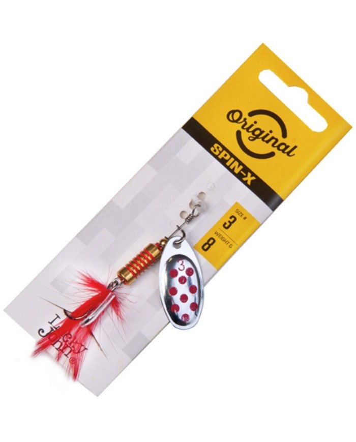 Obrotówka Lucky John Spin X Round 8g - SR