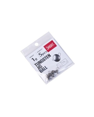 Czeburaszka wolframowa LUCKY JOHN Tungsten Jig Ball 1g 5 szt.