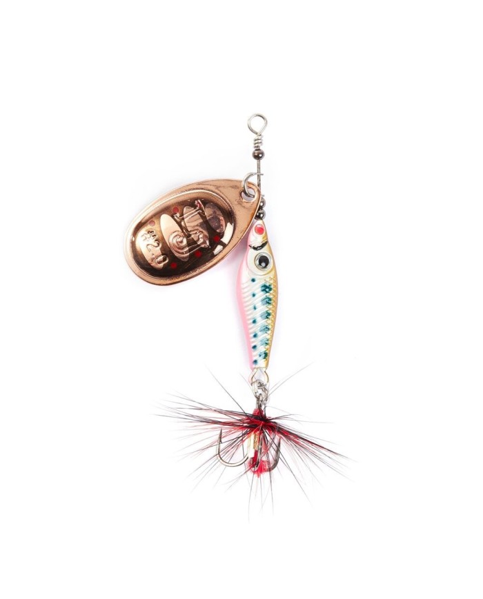 Obrotówka Lucky John Trian Blade Round 9g - X06