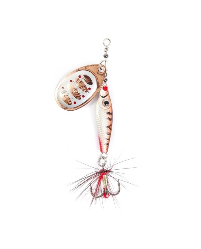 Obrotówka Lucky John Trian Blade Round 9g - X07