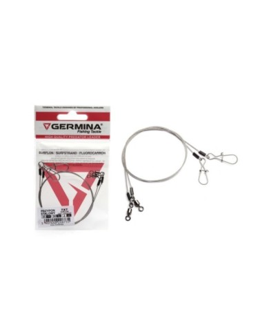 Przypon Stalowy Germina 7x7 Surflon 30kg Giant Predator 20cm