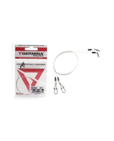 Przypon Stalowy Germina 1x7 Surflon 13kg Standard 20cm