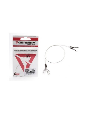Przypon Stalowy Germina 1x7 Surflon 5kg Lite 20cm