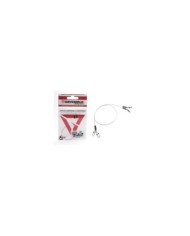 Przypon Stalowy GERMINA 1x7 Surflon Lite 15cm 7kg - 2 szt.