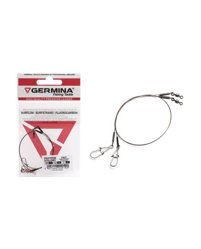 Przypon Stalowy Germina 7x7 Surfstrand 12kg Standard 20cm