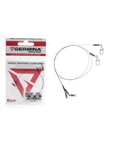 Przypon Stalowy Germina 1x7 Surfstrand 5kg Standard 35cm
