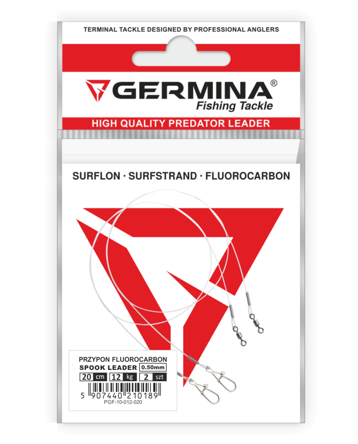 Przypon Germina Fluorocarbon 35 kg - 40 Cm