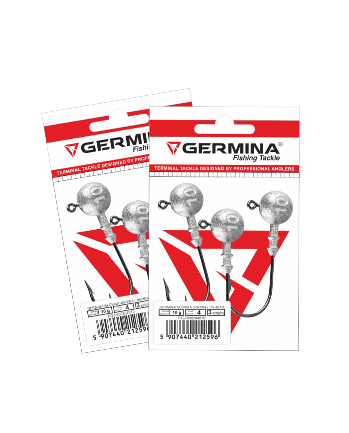Główka Jigowa Germina 3szt 3/0 - 10g
