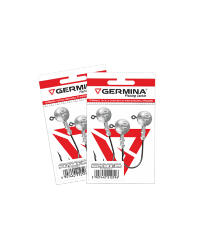 Główka Jigowa GERMINA roz. 6/0 - 30g - op. 3 szt.