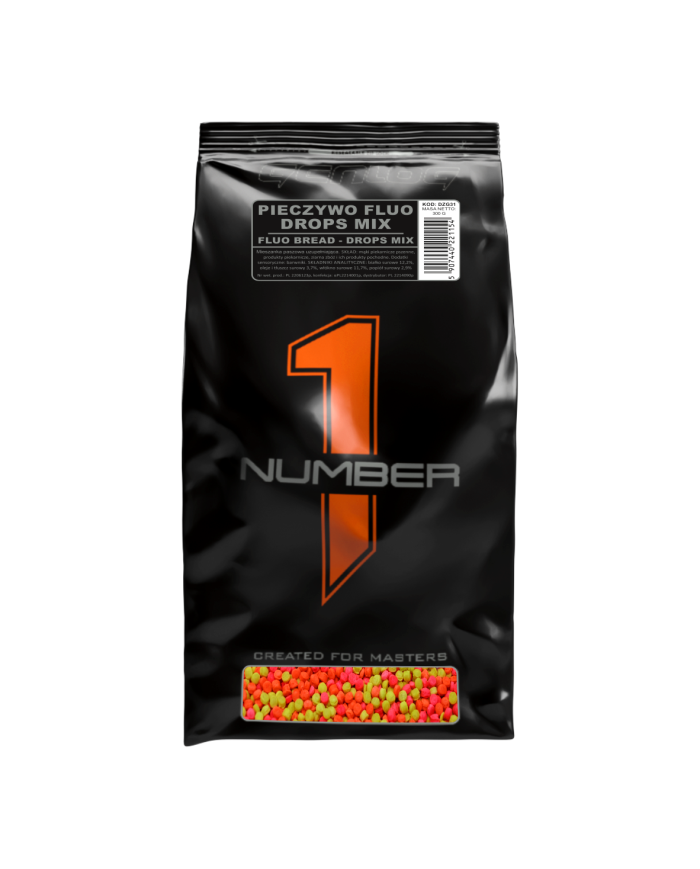 Pieczywo Fluo Drops MIX GENLOG 300g Pieczywo Fluo Drops MIX GENLOG 300g