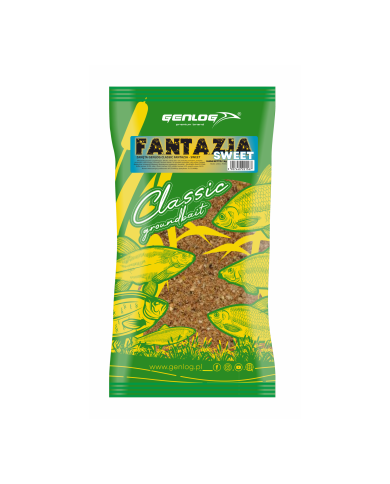 Zanęta GENLOG Classic Fantazja 1kg - Sweet - Owoce / Maślany Kokos Zanęta GENLOG Classic Fantazja 1kg - Sweet - Owoce / Maślany Kokos