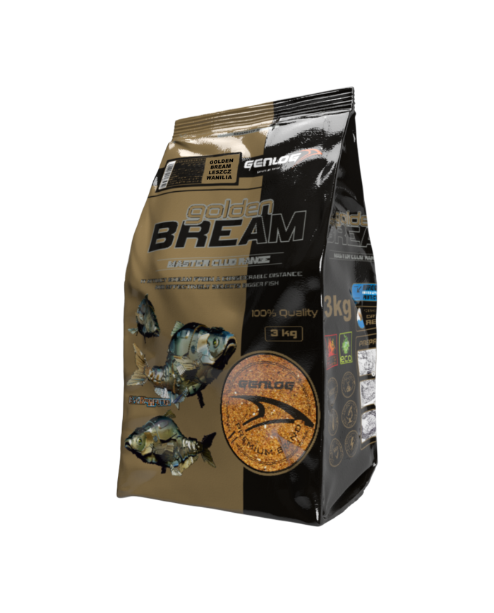 Zanęta GENLOG Golden Bream 3 kg - Leszcz Wanilia Zanęta GENLOG Golden Bream 3 kg - Leszcz Wanilia