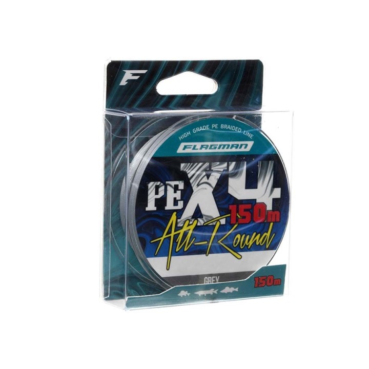 Plecionka FLAGMAN All-Round PE X-4 150m 0.23mm Grey