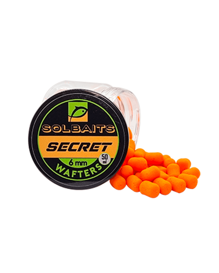 SOLBAITS Wafters Secret 6mm – pomarańczowy SOLBAITS Wafters Secret 6mm – pomarańczowy