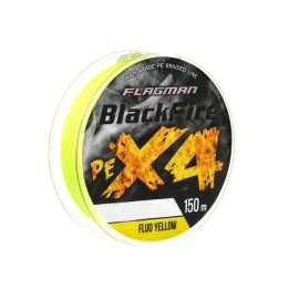 Plecionka FLAGMAN Blackfire PE X-4 150m 0.14mm Fluo