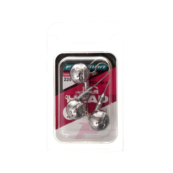 Główki jigowe FLAGMAN Jig Head 3/0 - 22g - op. 3 szt.