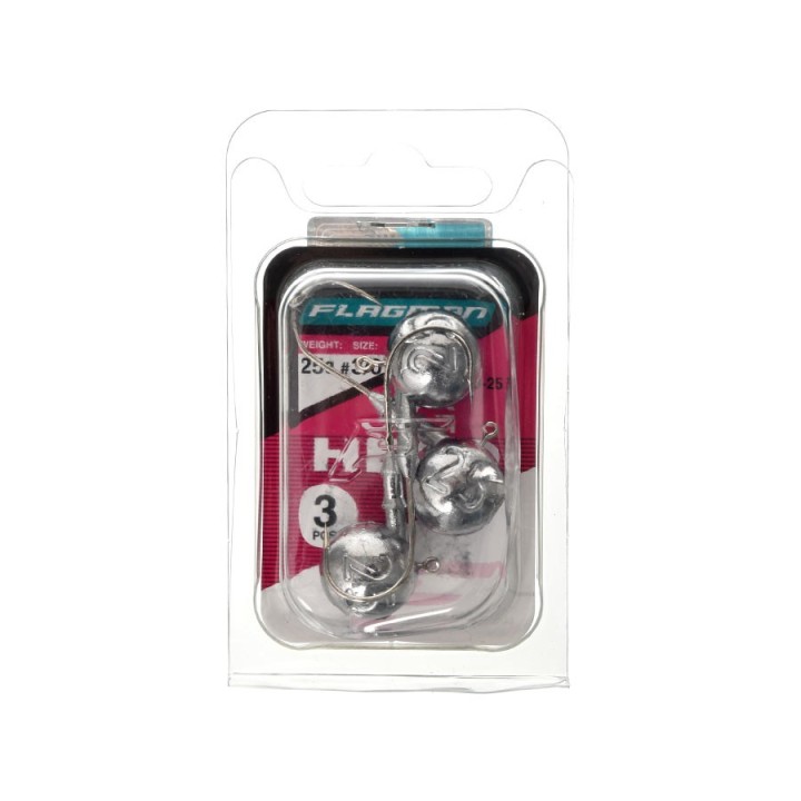 Główki jigowe FLAGMAN Jig Head 3/0 - 25g - op. 3 szt.