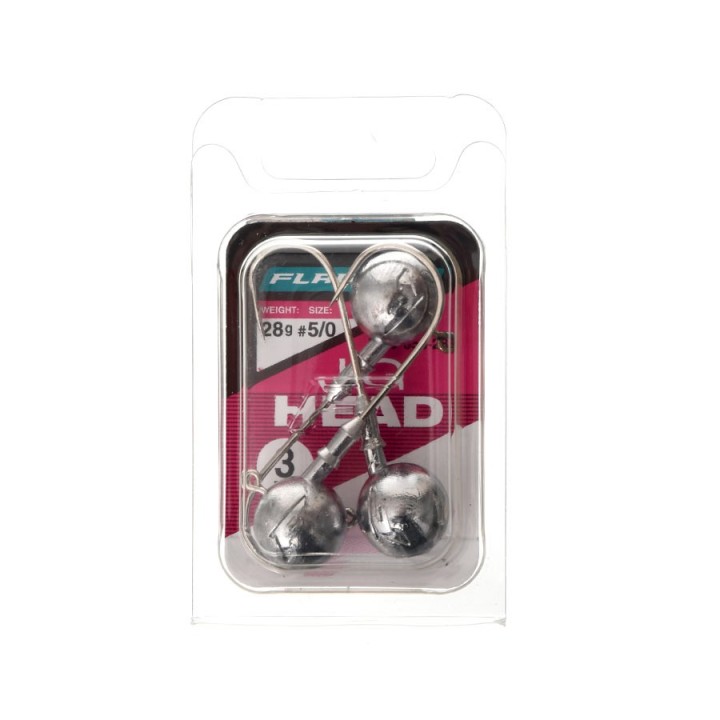 Główki jigowe FLAGMAN Jig Head 5/0 - 28g - op. 3 szt.