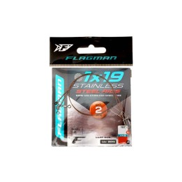 Przypon stalowy FLAGMAN X19 15kg 30cm - 2 szt.