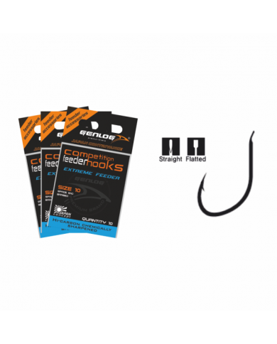 Haczyki GENLOG Extreme Feeder - roz. 10 Haczyki GENLOG Extreme Feeder - roz. 10